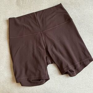 Lululemon Align High-Rise Short 6" Espresso